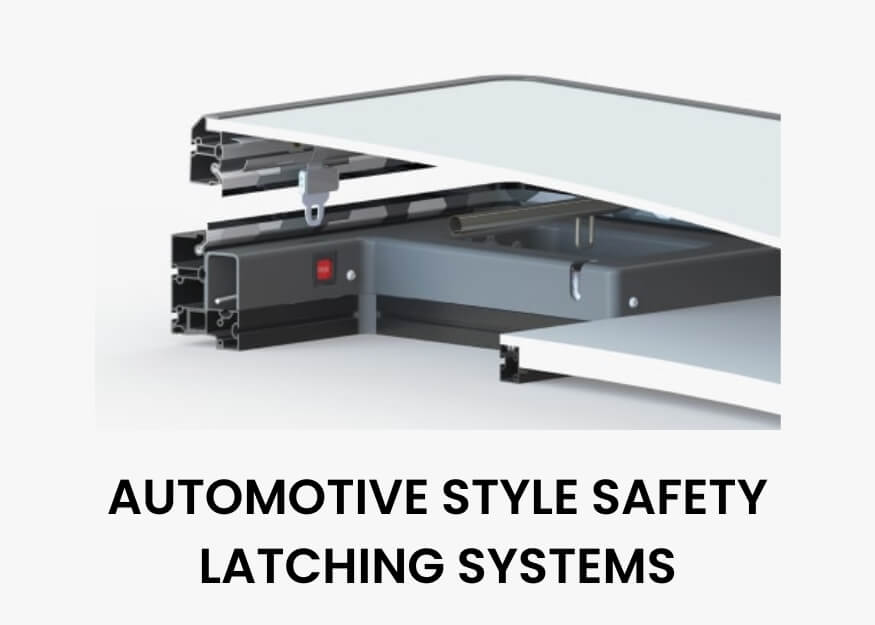 product development of automotive style safety latching systems